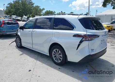 2025 Toyota Sienna Xle из США, поврежденный, VIN 5TDYRKEC4SS267312